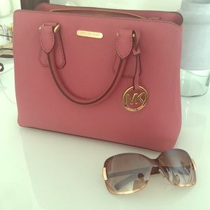 AUTHENTIC Perry Pink Michael Kora Purse